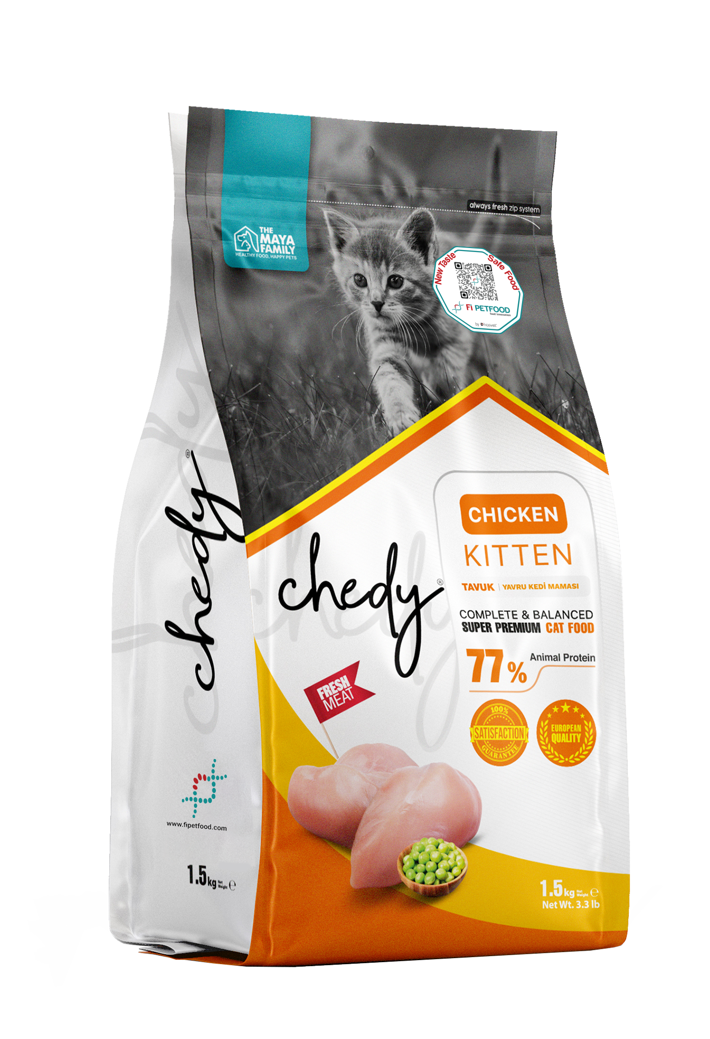 CHEDY KEDİ TAVUK KITTEN 